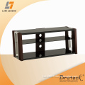 Three Shelves Melamine Face Wood TV Stand